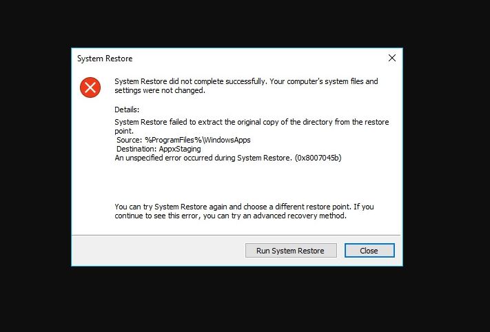 How to Fix "Operation Did Not Complete" Error on Windows 11/10