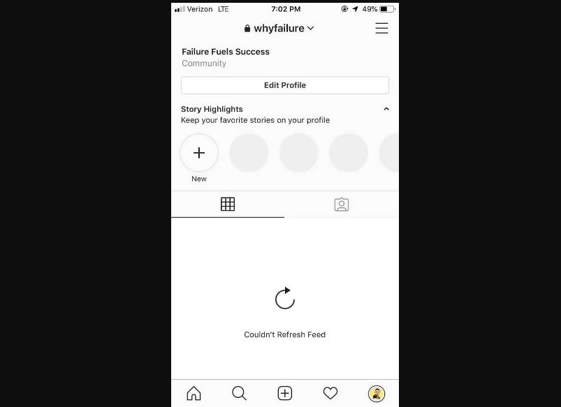 How to Fix Instagram “Couldn't refresh feed” Error