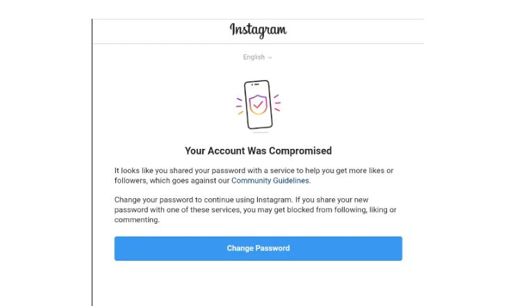 How to Fix “Your Account Was Compromised” issue on Instagram