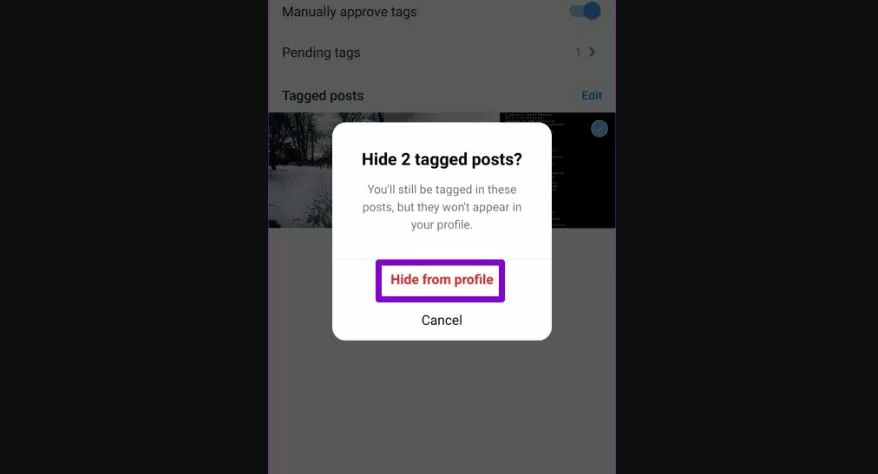 How to Hide and Unhide Tagged Photos on Instagram