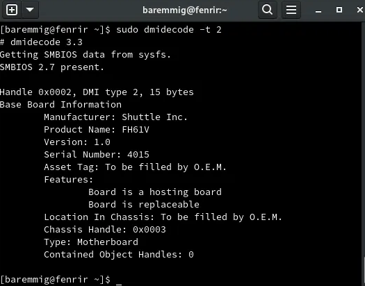 How to Find Serial Number of Linux PC