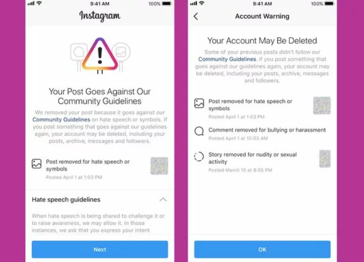 How to Remove Community Guidelines Strike on Instagram