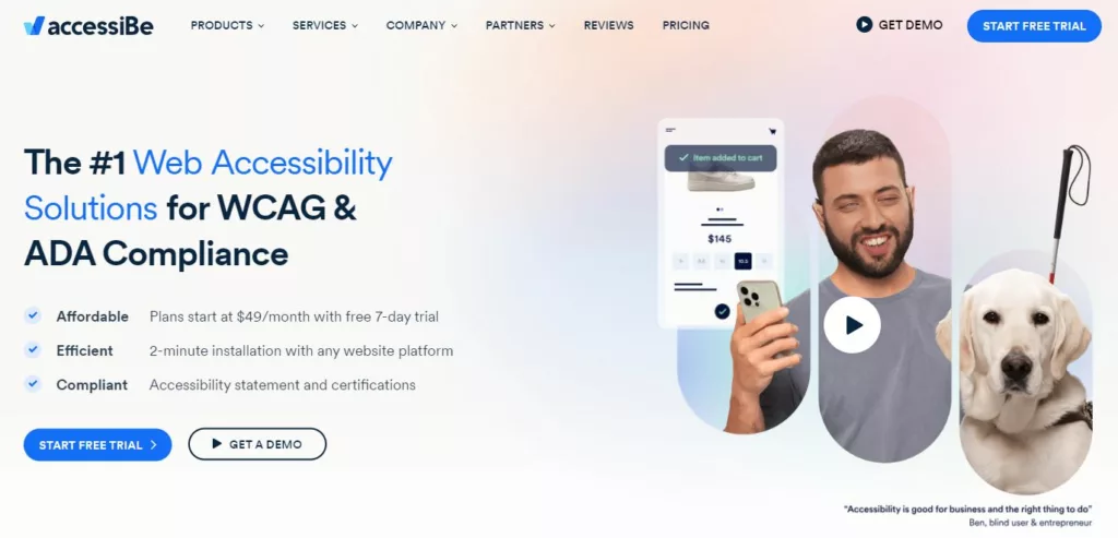 Userway vs Accessibe