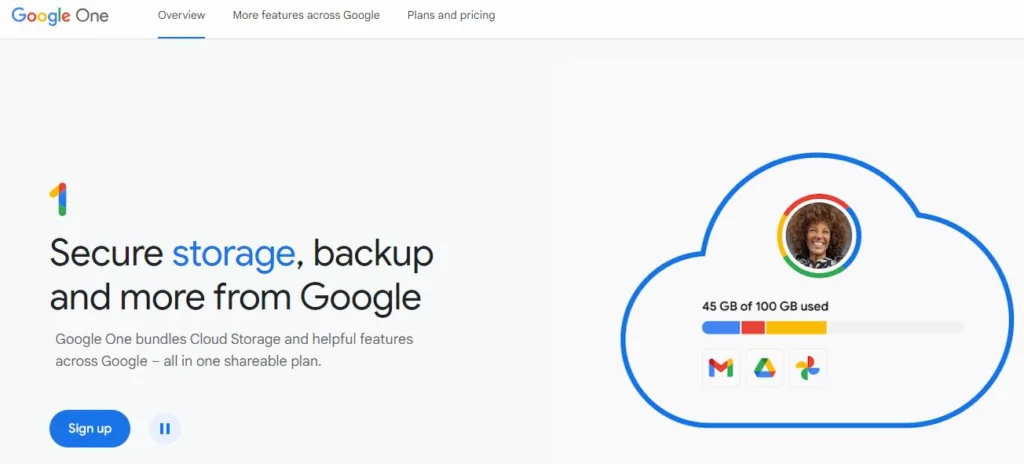 Google One vs Google Workspace