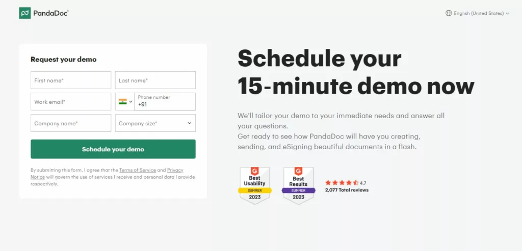 Pandadoc vs Docusign