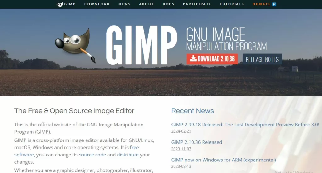 GIMP vs Photoshop Elements