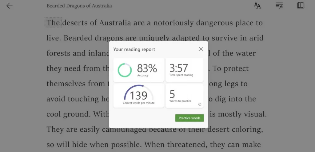 How to use Reading Coach in Immersive Reader