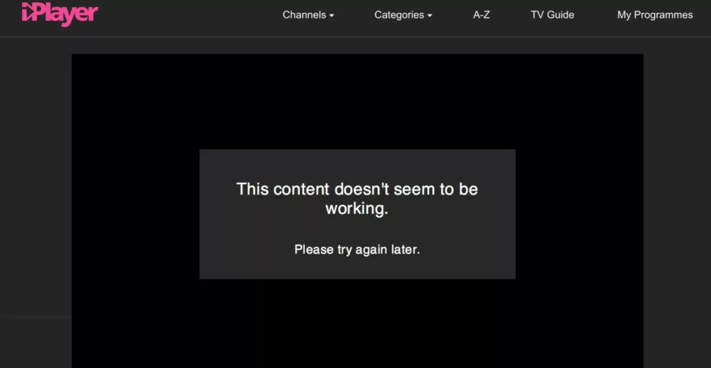 How to Fix 'BBC iPlayer not working with VPN' issue