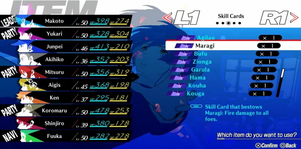 How To Recover Skills in Persona 3 Reload