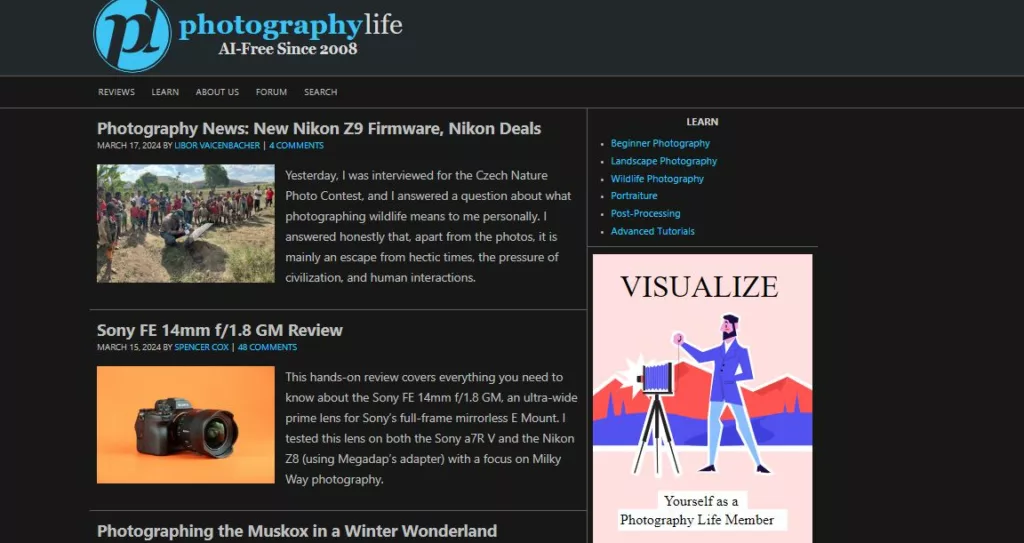 Best Photography Websites